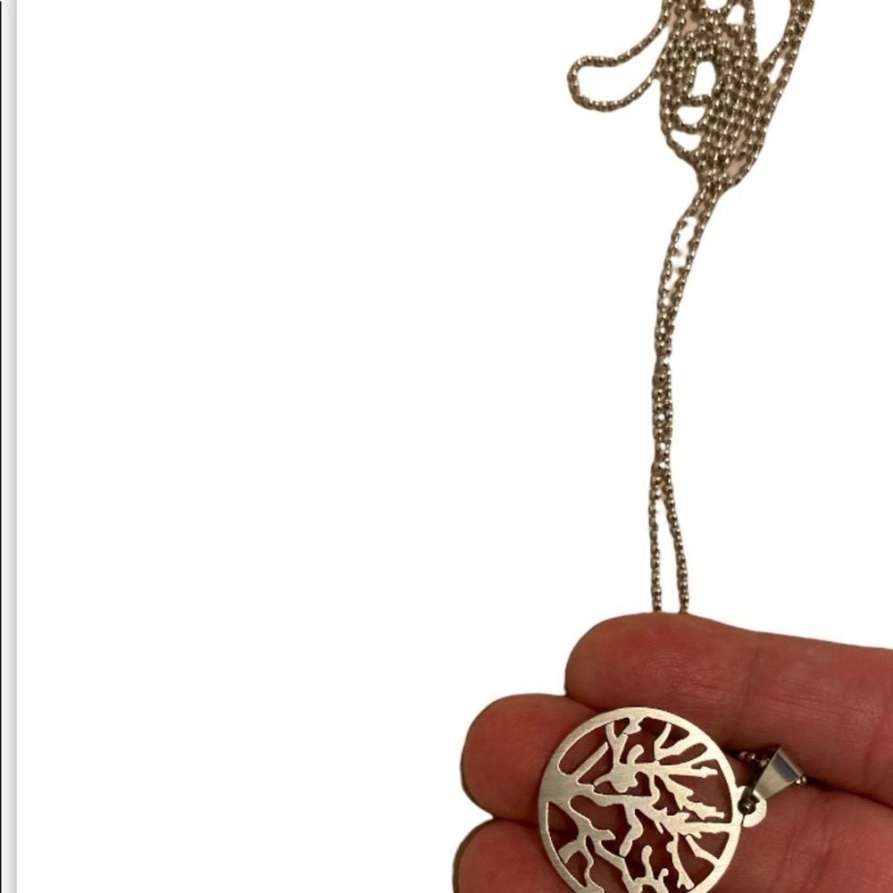 Tree sterling silver necklace